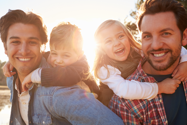 A same sex male couple interested in surrogacy | Paul and Tom had been married for 3 years and had spent most of that time planning and setting up their surrogacy journey