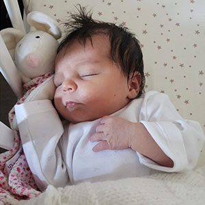 Gorgeous Sophia is the most precious gift for her family