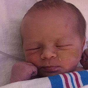 Our beautiful princess arrived!