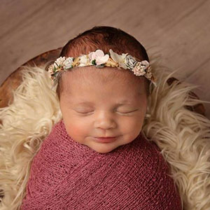 Little stunning Emily arrived safe and sound to the Maguire family