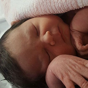 Lexi Olivia arrived safe and sound