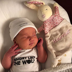 Stunning Harriet Joan arrived safe and sound