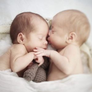 Miracle twins Florence and Arnie